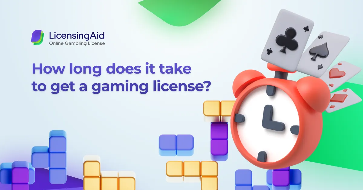 How long does it take to get a gaming license?