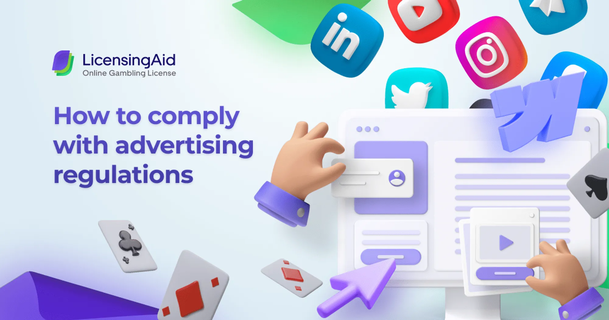 What is the meaning of gambling advertising?